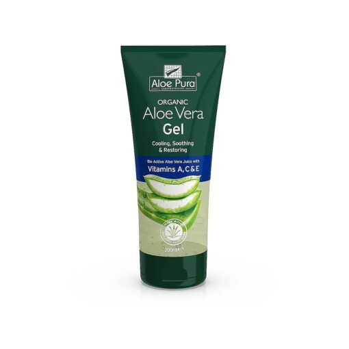 Organic Aloe Vera Gel & Vitamin A C & E 6.8 fl oz