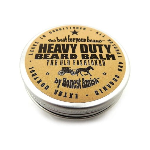 Honest Amish - Heavy Duty Beard Balm - 2 Ounce - Beard Conditioner