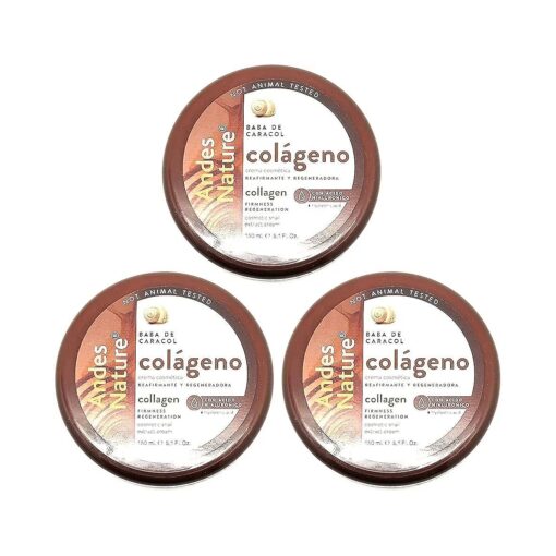 3 Pack -Organica Baba De Caracol Anti Envejecimiento Arruga Acne Cicatriz Snail Cream