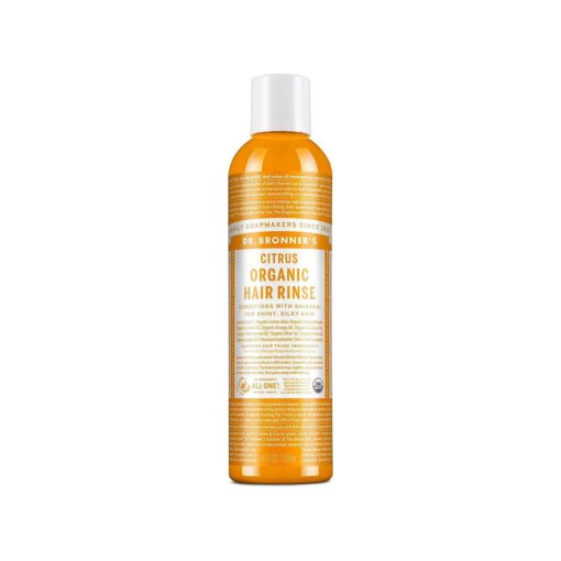 Dr. Bronner 's Fair Trade & Organic Hair Conditioning Rinse - Citrus Orange, 8 Ounce