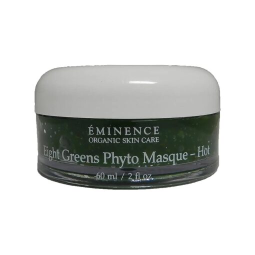 Eminence Organic Skincare Eight greens phyto masque ( hot ), WHITE, 2 Fl Oz ( Pack of 1 ), ( 257/Em )