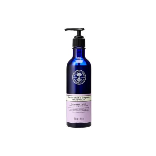 Neal 's Yard Remedies Garden Mint & Bergamot Hand Wash | Refreshing Hand Soap | Certified Organic Hand Soap | 6.76 fl, oz .