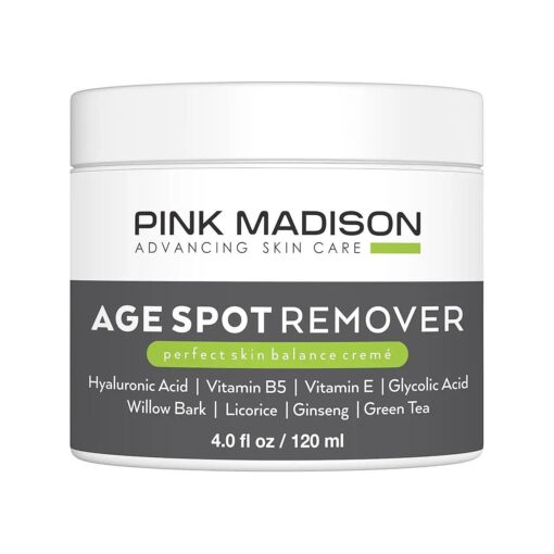 Dark Spot Corrector Best Age Spot Remover Treatment for Face Hands Body Circle 4 Ounce Cream