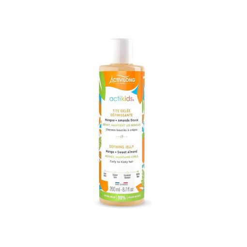 Actikids Defining Gel - The Ideal Gel for Endlessly Defined and Bouncy Curls - Enriched with Organic Sweet Almond Oil and Mango Butter - Non-Greasy and Leaves No Flakes - 300 ml .