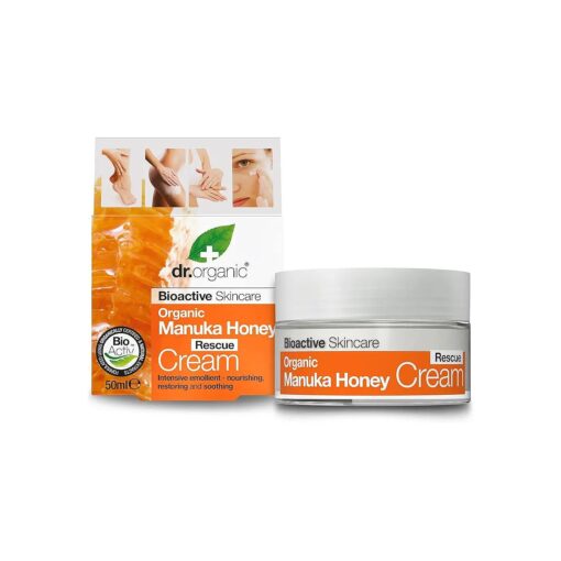 Organic Manuka Honey Rescue Cream Bioactive Skincare ( 1.7 Fluid Ounces )