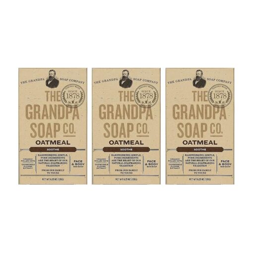 The Grandpa Soap Company Oatmeal ( 4.25oz ) ( 3-pack )