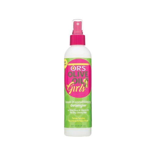 ORS Olive Oil Girls Leave-In Conditioning Detangler, 8.5 Ounce