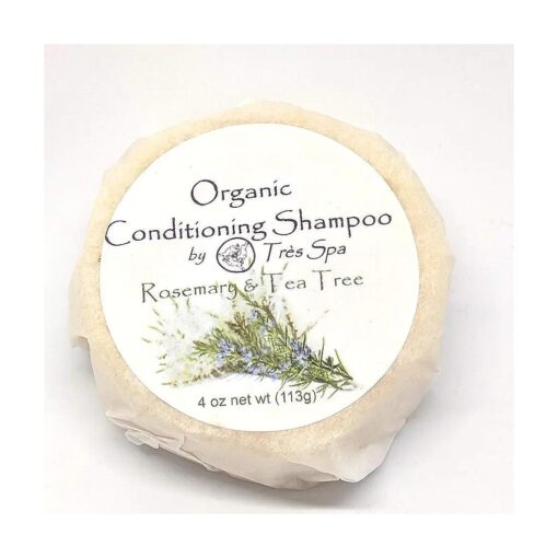 Organic Conditioning Shampoo Solid Shampoo Bar | 100 % Natural | Vegan Friendly | Eco-Friendly ( Rosemary Tea Tree )