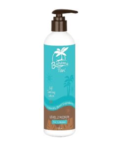 Organic Self Tanner Lotion - Realistic Fake Tan & Self Tan Lotion, Clear Non Toxic Sunless Tanner, Body & Face, Vegan, Cruelty Free, Natural Self Tanning Lotion for Fair to Medium Tones