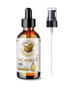 Organic Vitamin E Oil 2oz - Celebrate Natural Organic Vitamin E 's Nutrient-Rich Legacy, D-Alpha Tocopherol Derived, A Must-Have for Luxurious Skin