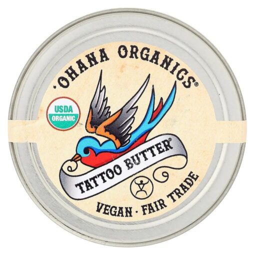 Organic, Vegan Tattoo Butter 2 Ounce