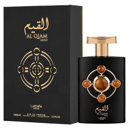 Lattafa Perfumes Al Qiam Gold for Unisex Eau de Parfum Spray, 3.4 Ounce