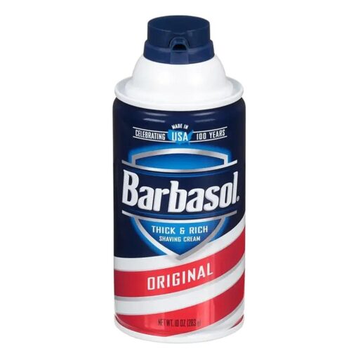 Barbasol Thick & Rich Shaving Cream, Original 10 oz ( Value Pack of 3 )