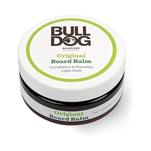 Bulldog Mens Skincare and Grooming, Original Balm Fl, Oz, Beard Care, 2.5 Ounce