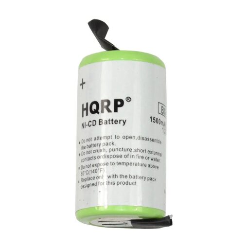 HQRP Battery Compatible with Wahl 00745-302 745-302 9877 9879 8061 7070 7353 7045 7030 7037 7355 5-STAR Shaver Trimmer