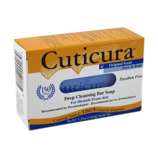 Cuticura Medicated Anti-Bacterial Bar Soap, Original Formula ( 5.25oz )