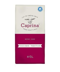 Caprina Canus Fresh Goat 's Milk Soap Original Formula, 3.2 Ounce each, Pack of 6