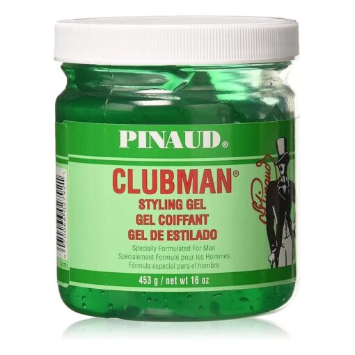 Pinaud Clubman Hair Styling Gel, Original - 16 Oz ( Pack of 3 )