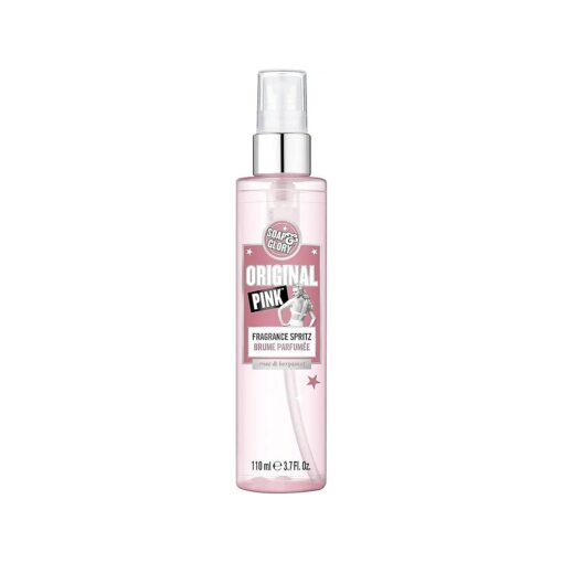 Soap & Glory Original Pink Fragrance Spritz - Lavender Oil + Rose & Citrus Bergamot Scented Body Mist Spray for Women ( 110ml )