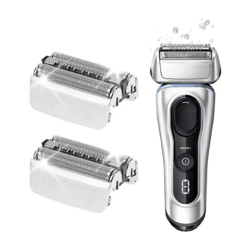 Series 8 83M Electric Shaver Head Replacement, Compatible with Braun S8 Replacement Head Electric Razor Blades Model 8370cc,8340s,8350s,8467,2 Pack