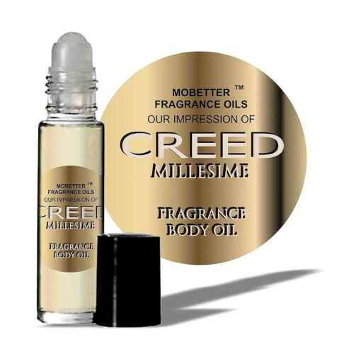 MOBETTER FRAGRANCE OILS ' Our Impression of Creed Millesime Body Oil 1/3 oz roll on Glass Bottle