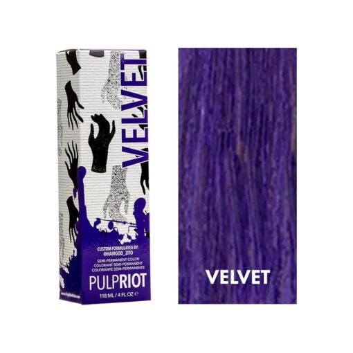 Pulp Riot Semi-Permanent Hair Color 4oz- Velvet