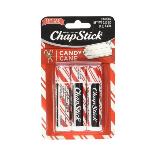 Chapstick Limited Edition Candy Cane a Pack of 3