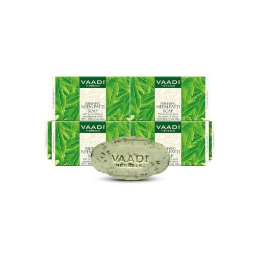 Vaadi Herbals Purifying Neem Patti Soap 6x75g