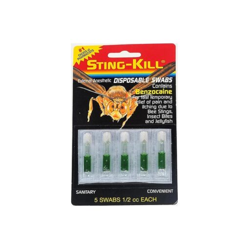 Sting-kill Disposable Swabs, 5 Count