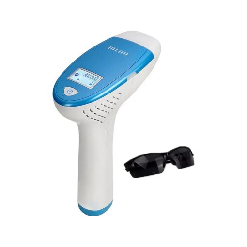 MLAY T1 Face and Body Hair Removal System - Painless Permanent IPL Hair Removal Device for Women & Man - Cooling Gel is Not Required - FDA cleared - Home Use IPL Hair Remover