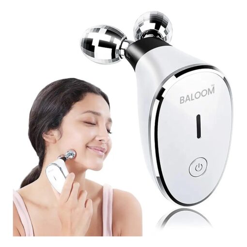 Microcurrent Facial Massager, Facial Roller - Skin Tightening Care for Women and Men - Face Wrinkle Removal, Anti Aging, Skin Rejuvenation, Lift, Acne Spot Treatment - 10 Minutes A Day .