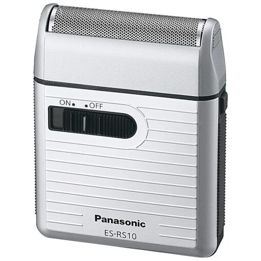 Panasonic Men 's Shaver for Traveler ES-RS10-S Silver | DC3V ( 2 x AA Alkaline ) ( Japan Model )