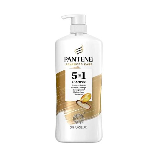 Pantene Advanced Care Shampoo 5 in 1 Pro-vitamin B5 Complex 38.2 Oz