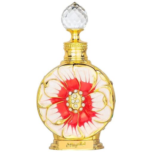 Swiss Arabian Layali Rouge For Women - Floral, Fruity Gourmand Concentrated Perfume Oil - Luxury Fragrance From Dubai - Long Lasting Artisan Perfume With Notes Of Papaya, Peach, And Coconut - 0.5 Oz