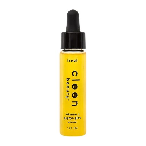 Cleen Beauty Vitamin C Serum for Face with Papaya Enzyme | Face Serum for Women - Paraben Free | Papaya Skin Glow Serum, 1 Fl, Oz .