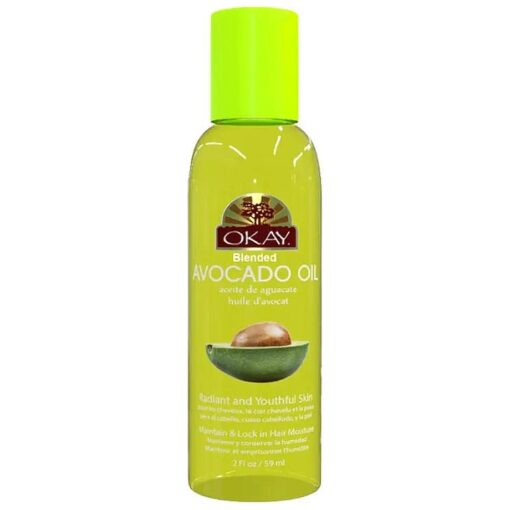 OKAY AVOCADO OIL for HAIR and SKIN Paraben FREE 2oz / 59ml