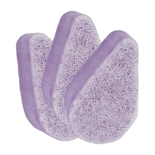 Spongeables Anti Cellulite Body Wash in a 20+ Wash Sponge, Lavender, 3 Count