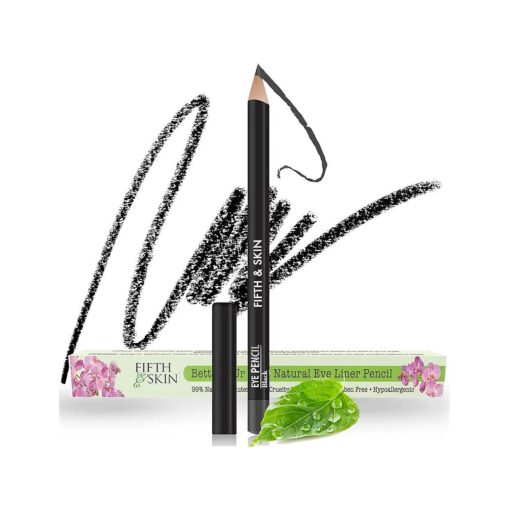 Better'n Ur Eyes Eyeliner Pencil ( BLACK ) - NATURAL - Hypoallergenic - Sensitive Eyes - Gluten Free - Cruelty Free - Paraben Free - Smooth Application