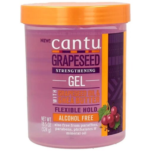 Cantu Grapeseed Style Gel 16.5 Ounce Jar