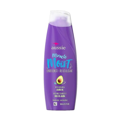 Aussie Paraben-Free Miracle Moist Conditioner for Dry Hair, Avocado & Jojoba, 12.1 Fl Oz ( Pack of 6 )