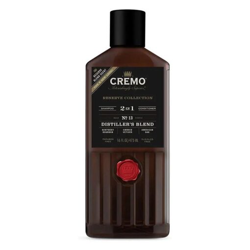 Cremo Reserve Collection, 2 In 1 Shampoo Conditioner, No, 13 Distillers Blend, 16 fl oz ( 473 ml )