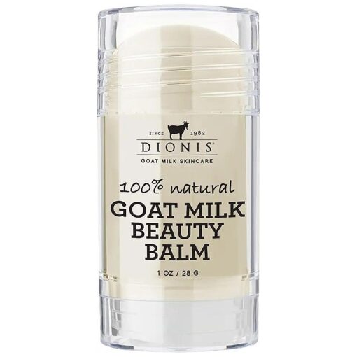 Dionis Goat Milk Skincare Multi-Purpose Hydrating Beauty Balm for Face, Lips, Eyes and Neck with Shea Beauty and Coconut Oil - Cruelty Free, Paraben Free, Non Greasy - 1oz Light Coconut Scent