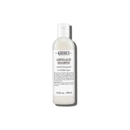 Kiehl 's Amino Acid Shampoo, with Amino Acids and Coconut Oil to Clarify and Cleanse, Helps Strengthen Hair, Prevent Breakage, Without Compromising Hydration, Suitable for All Hair Types, Paraben-Free