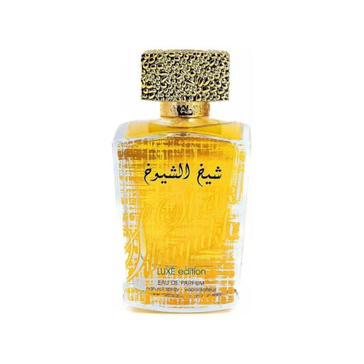 Lattafa Sheikh Al Shuyukh Luxe Edition Eau de Parfum Spray for Unisex, 3.4 Ounce