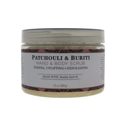 Nubian Heritage Patchouli & Buriti Hand & Body Scrub, 12 Ounce