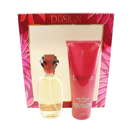 Design By Paul Sebastian For Women, Set-eau De Parfum Spray 3.4 OZ & Body Lotion 6.6 OZ