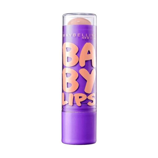 Maybelline New York Baby Lips Moisturising Lip Balm, Peach Kiss