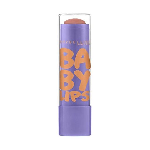 Maybelline New York Baby Lips Moisturizing Lip Balm, Peach Kiss, 0.15 Ounce