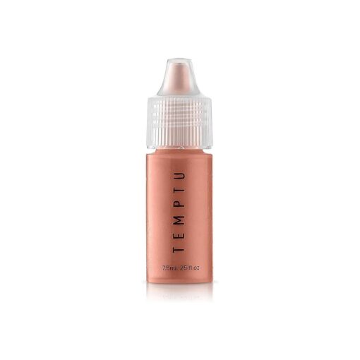 TEMPTU S/B Silicone-Based Airbrush Highlighter : Long-Lasting, Layerable, Light-Reflecting Shimmer, Natural-Looking Luminosity Weightless, Buildable Formula For All Skin Types