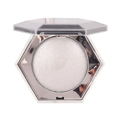 Pearl White Shimmer Glitter Highlighter Highlight Makeup Contour Powder, Silver Face Highlighter, Highlighter+Makeup iluminadores Illuminator Make Up ( Shiny Silver )